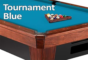 Simonis Pro 8 Oversized 860 Tournament Blue Pool Table Felt - High Performance Billiard Cloth for Enhanced Play and Durability