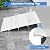 Goplus Door Threshold Ramp, 4‘’ Rise Threshold Ramps for Doorways with Non-Slip Surface, Adjustable Aluminum Door Entry Ramps for Wheelchairs, Scooters, Power Chairs, 700LBS Load Capacity (4" Rise)