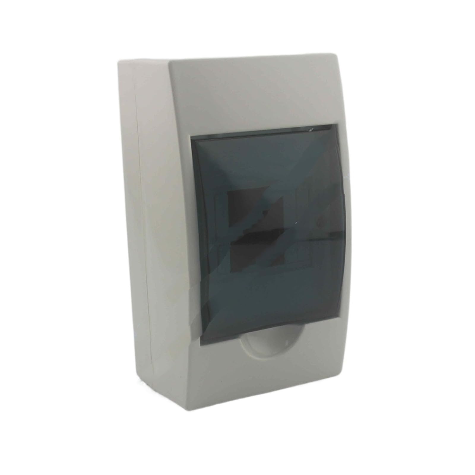 Boîte de distribution plastique 2-4 voies avec couvercle de protection pour disjoncteur intérieur