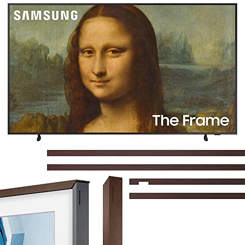 Samsung Qn32Ls03Bb 32 Inch The Frame Qled 4K Uhd Quantum Hdr Smart Tv (2022) Bundle 32" The Frame Customizable Bezel Brown #TOP12
