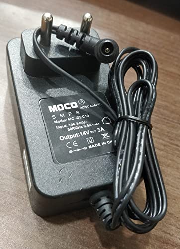 Image of CARE CASE Adapter 14 Volt Power Supply for Samsung- 3 Amp Standard (14V 3A DC) Monitor AC Adapter