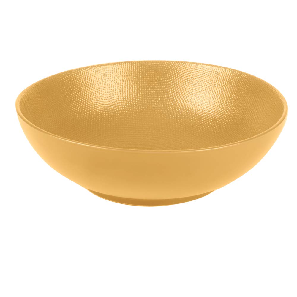 TABLE PASSION - Plato hondo vesuvio azafrán 19 cm (lote de 6)