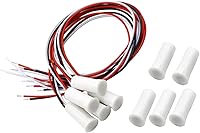 Vista 9 de Interruptor magnético MC-31B NC/NO de montaje en superficie con cable para ventana de puerta, interruptor magnético de puerta, sensor de contacto