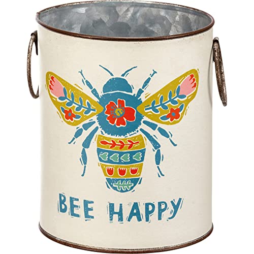Primitives-by-Kathy-Bee-Happy-Decorative-Bucket-Set Primitives by Kathy Bee Happy Decorative Bucket Set