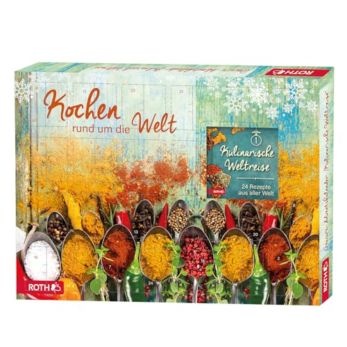 Bio-Gewürz - Adventskalender 'Kulinarische Weltreise': 24 Bio-Gewürze und...
