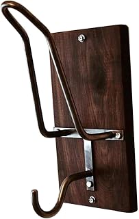 Kichvoe Soporte de Pared Multifuncional de Motocicleta y Chaquetas Estante Colgante Almacenamiento y Decoración