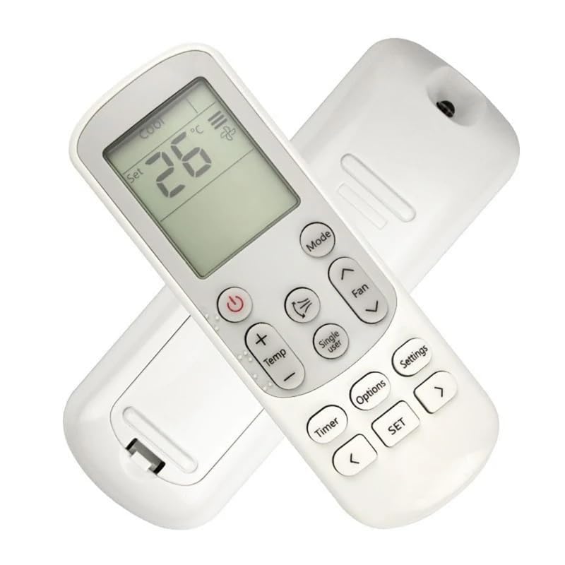 Image of 7-SAT Compatible with Samsung Split Inverter AC Remote Suitable for Split & Window Model-AC-144 (Come with 2 AAA Batteries)