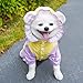 Shinycome Dog Raincoats Hooded Slicker Large Ponchos for Small to Large Dogs and Puppies Puppy Rain Ponchos Rain Coat Rainwear