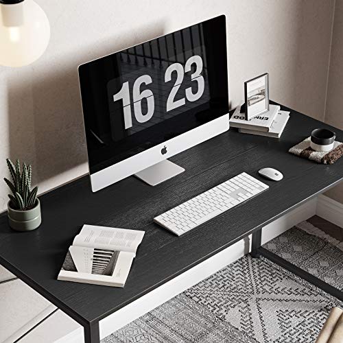 Cubicubi-Computer-Desk-32-Home-Office-Laptop-Desk-Study-Writing-Table-Modern-Simple-Style-Black