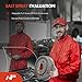 A-Premium 10.78 in (273.9 mm) Rear Brake Drums Set Compatible with Select Jeep Models - Wrangler 1990-1995/1997-2006, Cherokee 1990-2000, Comanche 1990-1992, TJ 1997-2006, Wagoneer 1990, 2 Pcs
