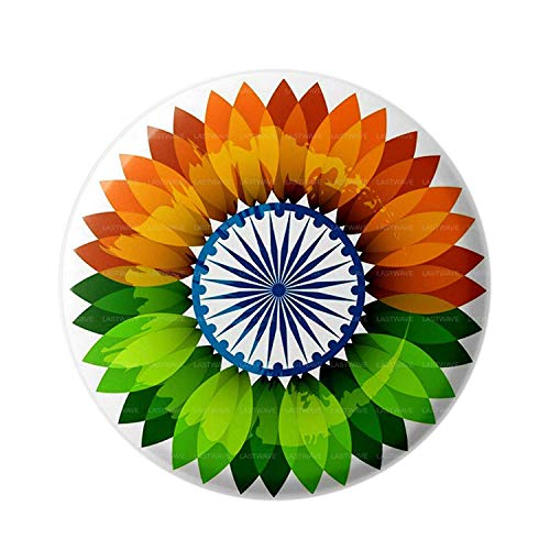 Lastwave PinCraft – Premium Independence Day Badge | Durable Meta...