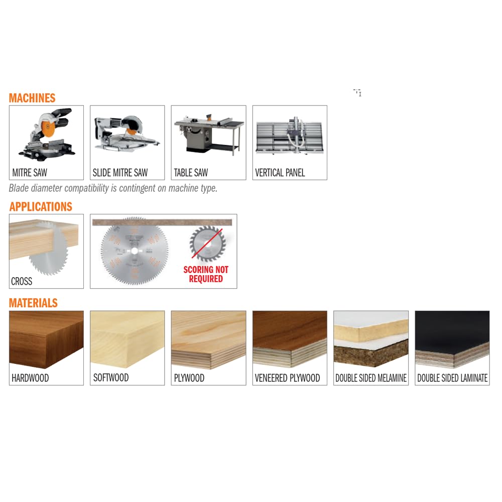 CMT Orange Tools 287.034.06H - Sierra circular diente concavo 160x2.6/1.8x00 z 34