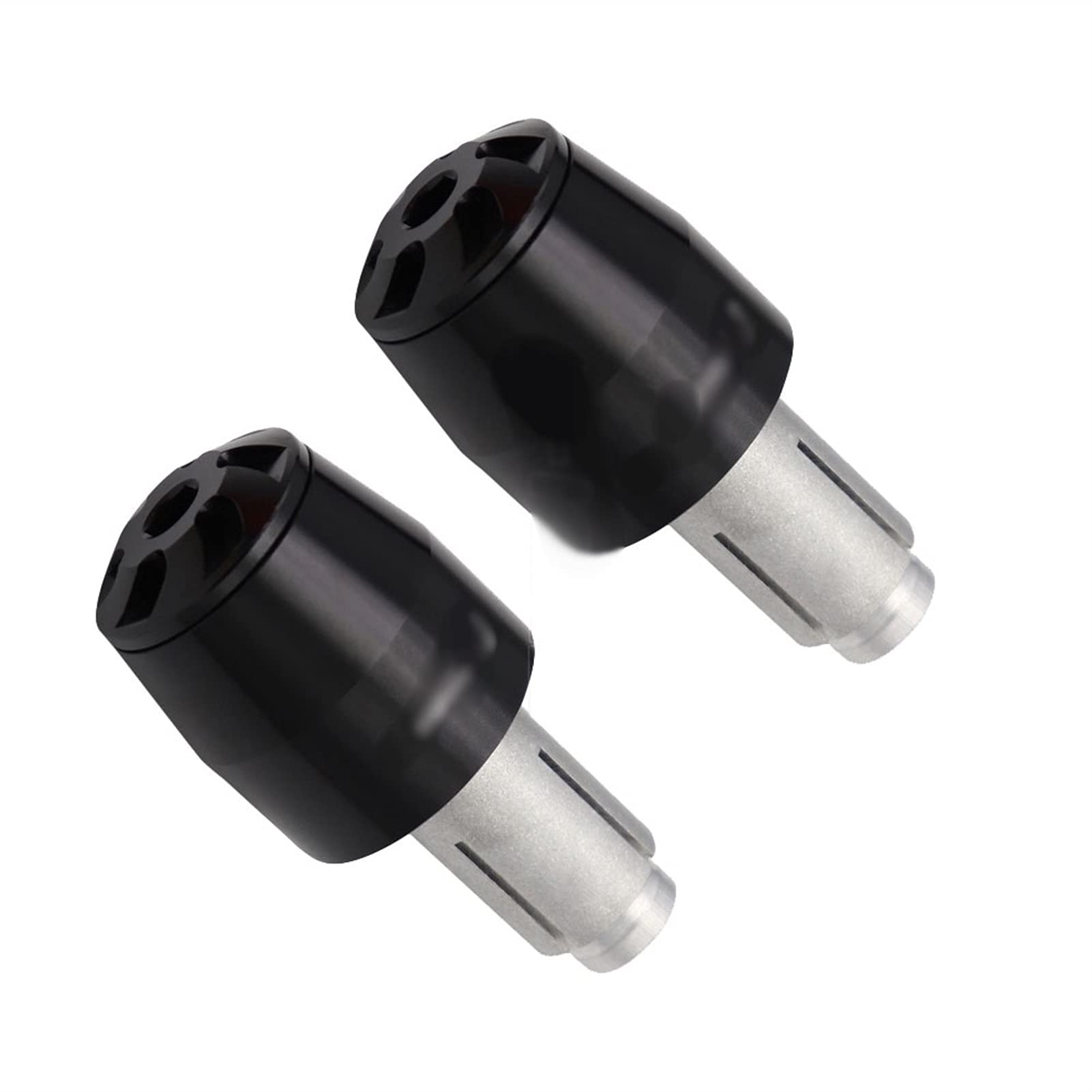 Guidon poignées extrémités noir CNC pour votre roadster Kawasaki Z1000 en balade
