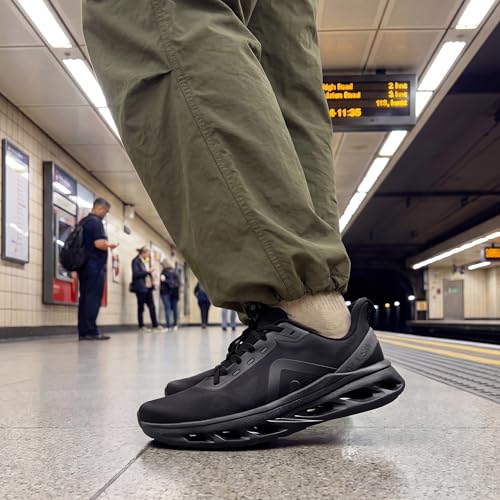 Image of ALLSWIFIT Men's Slip On Walking Shoes Cushioning Hands Free Non-Slip Arch Support Breathable Lightweight Comfortable Workout MoveLito Running Gym Fashion Sneakers