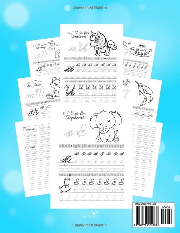 Cursive for Kids: Trace, Color, Write - Image 2