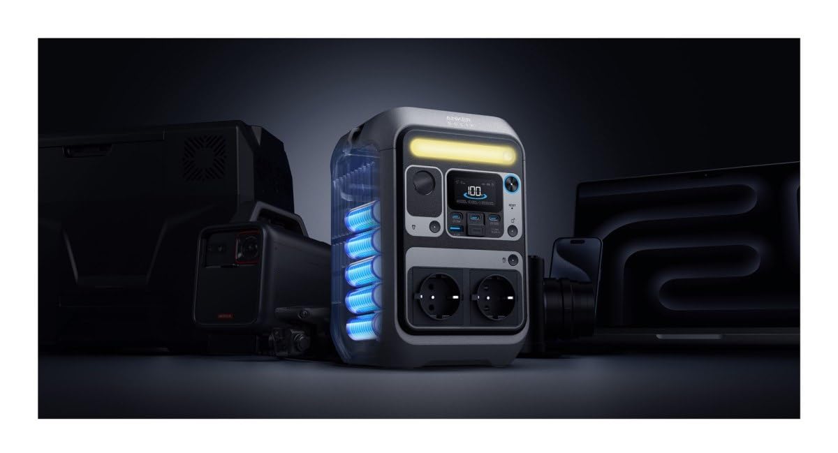 Anker SOLIX C300X Estación de energía portátil 288Wh | 600 W