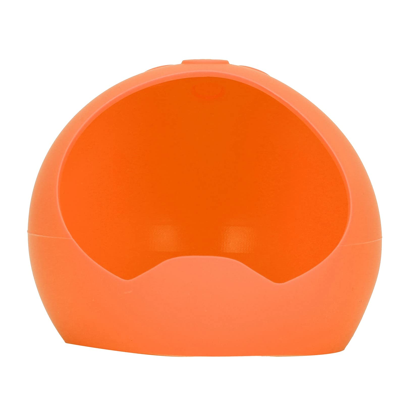 Gavigain Smart Speaker Silicone Case, Light Antislip Shockproof Dustproof Smart Speaker Protective Cover Soft Silicone Protective Case for Dot 4 (Orange)