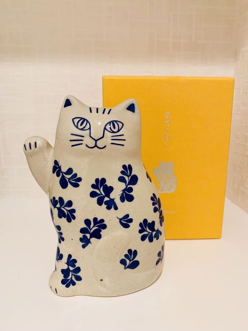 リサラーソン 陶器 まねくねこ