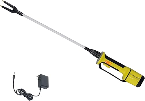 VETPLUS - Prod de ganado impermeable, recargable con antorcha LED para ganado, vaca, cerdo, cabra y oveja, animal equipado con eje flexible de 23