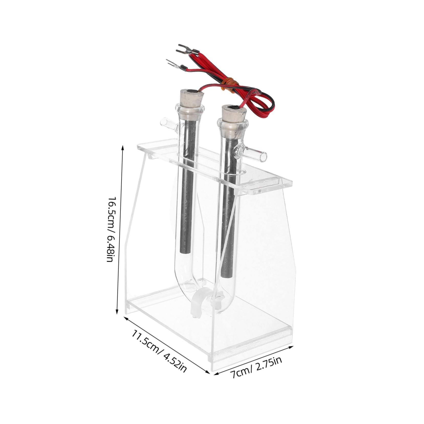 Cabilock Chemistry Electrolysis Teaching Kit User Friendly Physics Lab Equipment for Student Experiments Demonstration of Water Separation Process Educational Supplies