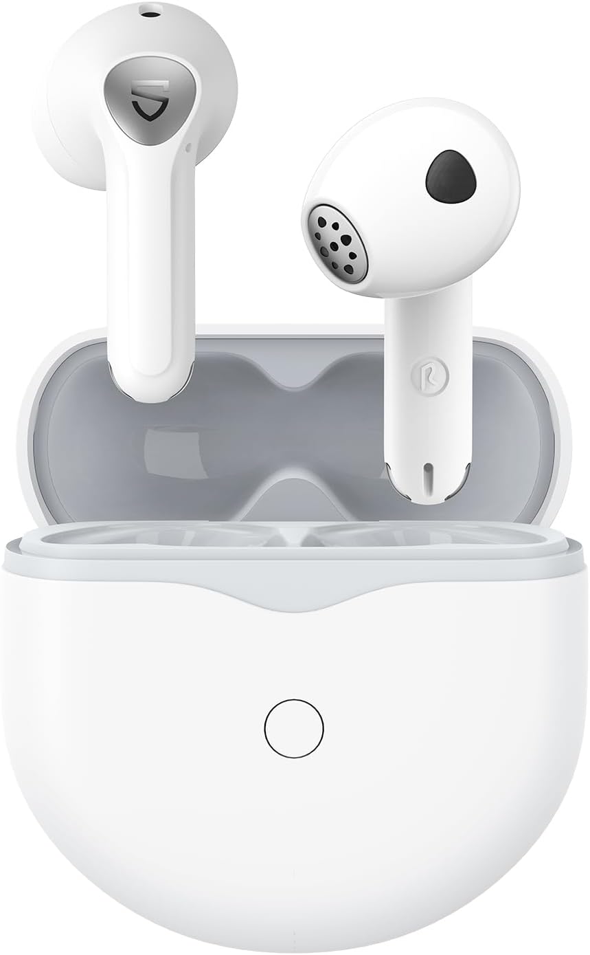 Écouteurs Bluetooth Energy Sistem Travel 6 ANC – 32h D'autonomie, Moon Blanc