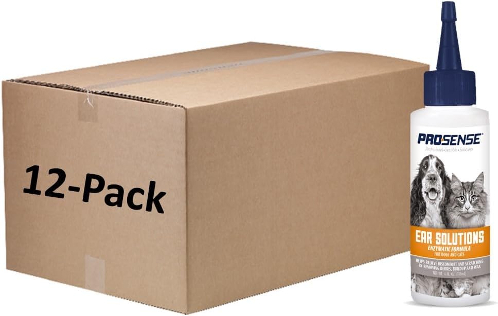 ProSense Ear Cleanser Liquid Enzymatic Formula, 4-Fluid Ounces