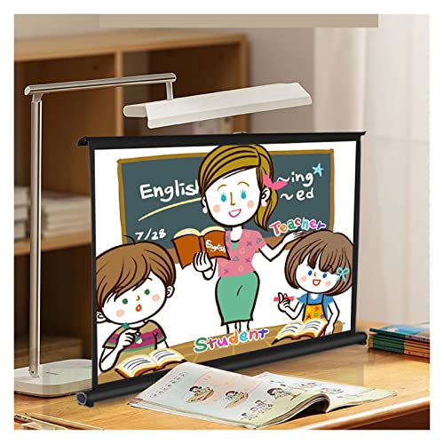 Pantalla de proyección portátil para escritorio 50inch miniatura 4