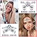Face Gems Body Face Stickers 6 Sets Face Crystals Rave Accessories for Festival Holiday Costumes & Makeup