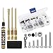 INJORA RC Car Tool Kit- Hex Screwdriver 0.05inch 1.5mm, Hex Nut Drivers 4mm, Screws Kit for Axial SCX24 C10 Deadbolt JLU Gladiator Bronco Other RC Model