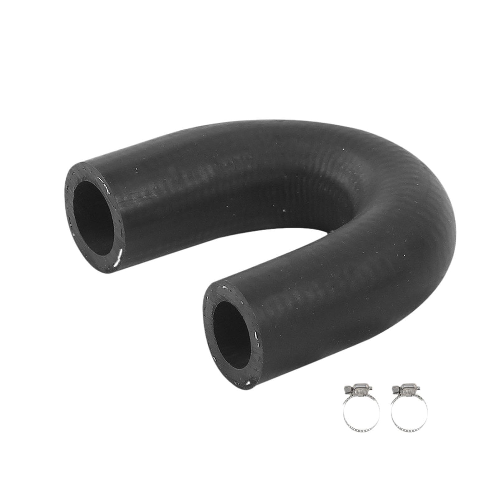 AMSLSIU Efficient Performance Engine Heater Core Bypass Hose with Clamps Robust Crossover Coolant Hose Assembly for Car Maintenance Engine Heater Core Bypass Coolant Crossover