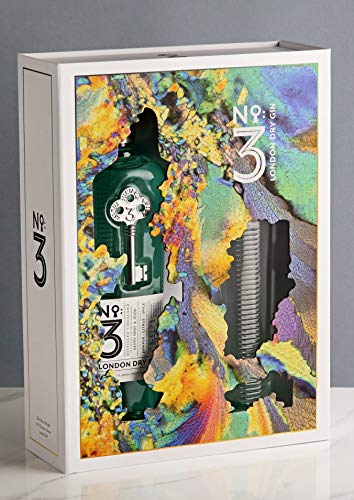 No. 3 Gin - London Dry Gin Gift Box With High-Ball Glass - Whisky – Bild 2