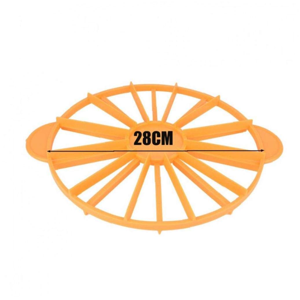 Molde Cortar Torta Porciones Cortador Pastel 10/12 Porciones - Divisor  Iguales Repostería Repostería Herramientas, image size:1037x1038