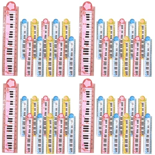 Règles pliables compactes Operitacx aux couleurs assorties pour petits et grands