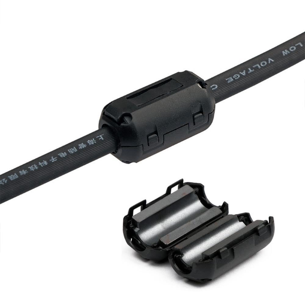 PriEnt - 1pcs 9mm Noise Suppressor EMI RFI Clip Choke Ferrite Core Cable Filter-image-29