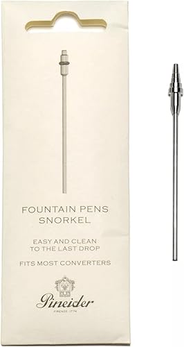 Pineider Llenadora de convertidor de tinta para pluma estilográfica de snorkel