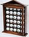 30 Golf Ball Designer Display Case Cabinet Holder Wall Rack -Black