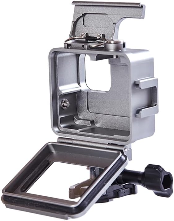 BGNing Waterproof Case 60M/197FT Compatible with Hero Mini Diving Protective Cover Housing Underwater Shell Action Camera Accessories (60m Aluminum Alloy)