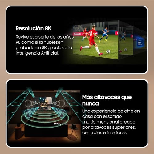 SAMSUNG 65QN800D - TV NeoQLED 65 (165 cm) - 8K 7680x4320 - 100Hz - HDR - Smart TV - Gaming HUB - 4xHDMI - WiFi – Bild 4