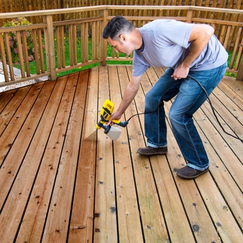 Wagner Spraytech 2419326 Control Spray QX2 HVLP Handheld Stain Sprayer, Ideal for Staining Fences, Decks, Lattice and More, 3 Spray Patterns, Adjustable Settings by Wagner - Image 7