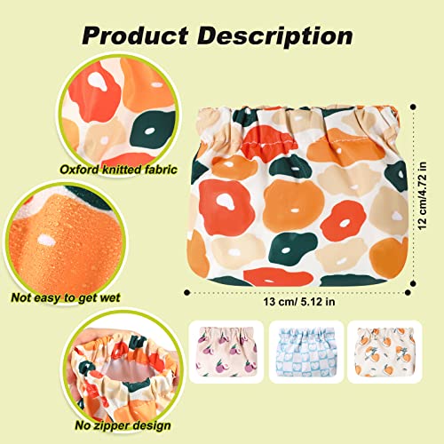 4 Pcs Mini Makeup Bag Pocket Cosmetic Bag Waterproof Small Pouches For Purse Self Closing Pocket Pouch Portable No Zipper Coin Purse For Women Travel Storage For Cosmetics Headphones Jewelry #TOP1