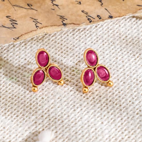 Image of Rubans Necklace Set Gold Plated Traditional Stylish Jewellery Gift for Women & Girls
