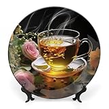 Scènes applicables : assiette décorative exquise de style chinois adaptée pour le salon, le bureau, le couloir, le restaurant, le hall d'entrée et d'autres lieux de décoration.