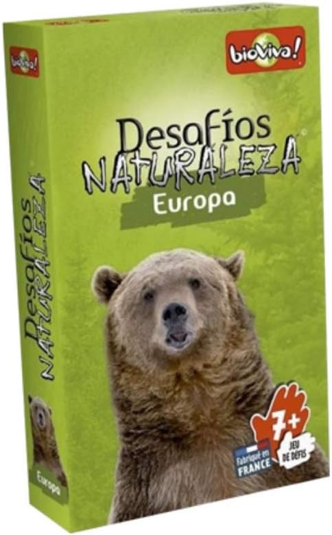 Bioviva- Desafíos Naturaleza: Europa - Español (Asmodee ADE0DES10ES)
