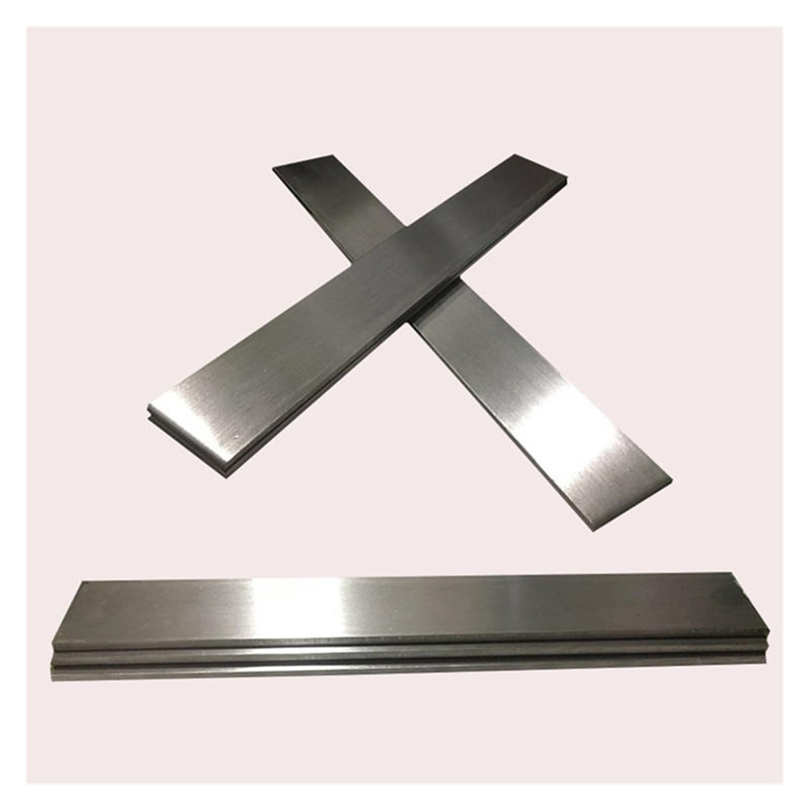Chapa Aluminio Longitud 500 mm Acero inoxidable 304 Espesor de acero plano 1 mm Hoja de acero inoxidable Ancho de barra plana 5/6/8/9/10/12/15/18/20-85 mm(1x80x500mm 1pcs)