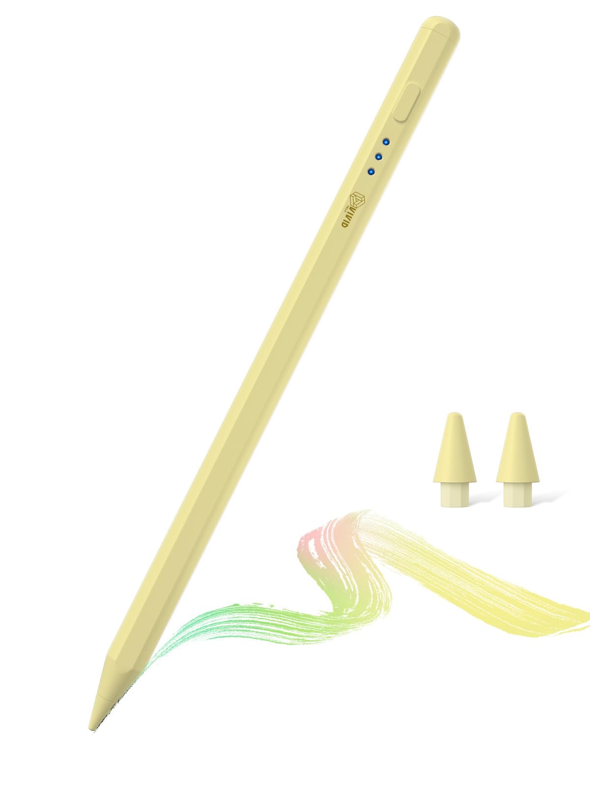 Apple Pencil Grade Rapid Charging, Touch Pen, High Sensitivity & Low Latency, Compatible with Apple Pencil, Smoothness, Magnetic Adsorption, Tilt Sensor, Power Display, Prevents Malfunction-image-21