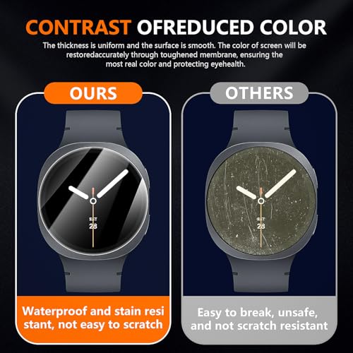 Image of Suoman 4-Pack for Samsung Galaxy Watch 9 /8 44mm Screen Protector