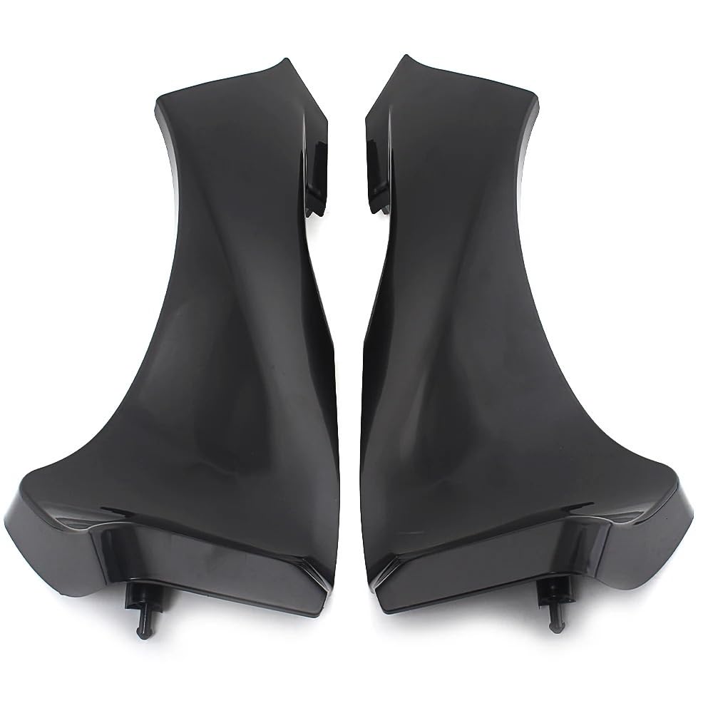 Obudowa rozpraszająca ciepło Do ZX6R 2005-2006 ochrona silnika osłona | 1 para osłon kanału powietrznego z tworzywa ABS, czarne akcesoria motocyklowe