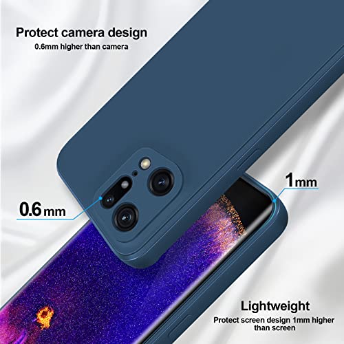GiiYoon Case Compatible with OPPO Find X5 Pro, Silky-Soft Touch Full-Body Protective Phone Silicone Case - Image 3
