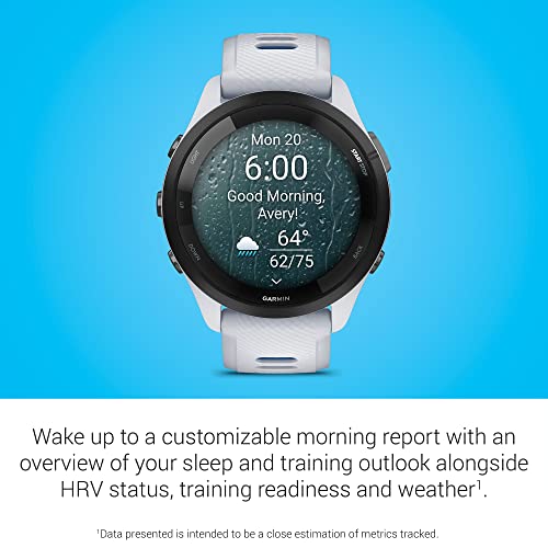 Garmin Forerunner 265 – Lightweight AMOLED Runner