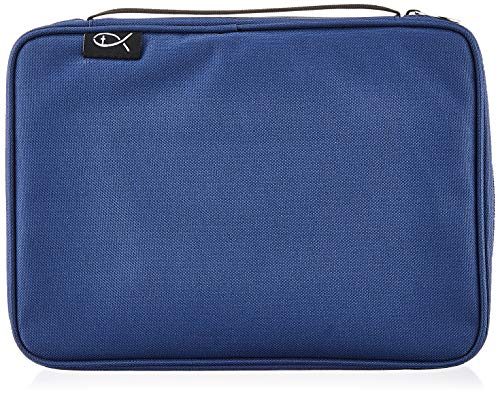 Divinity Boutique Bible Cover Basic Navy, Extra Large (21441) | Fits Bibles up to 10